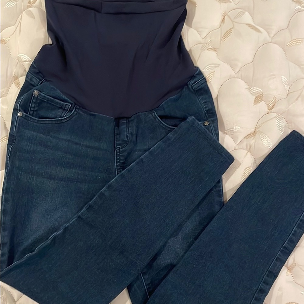 LED size 27 pregnancy jeans
